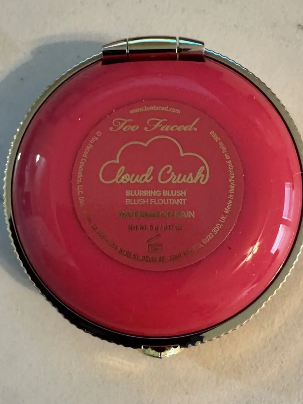 TOO FACED CLOUD CRUSH BLURRING POWDER BLUSH;—WATERMELON RAIN